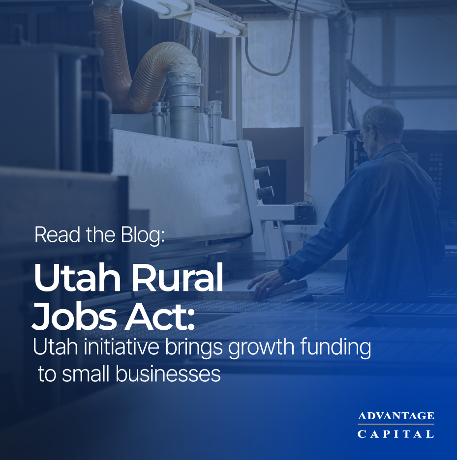 Utah initiative brings growth funding to small businesses Advantage